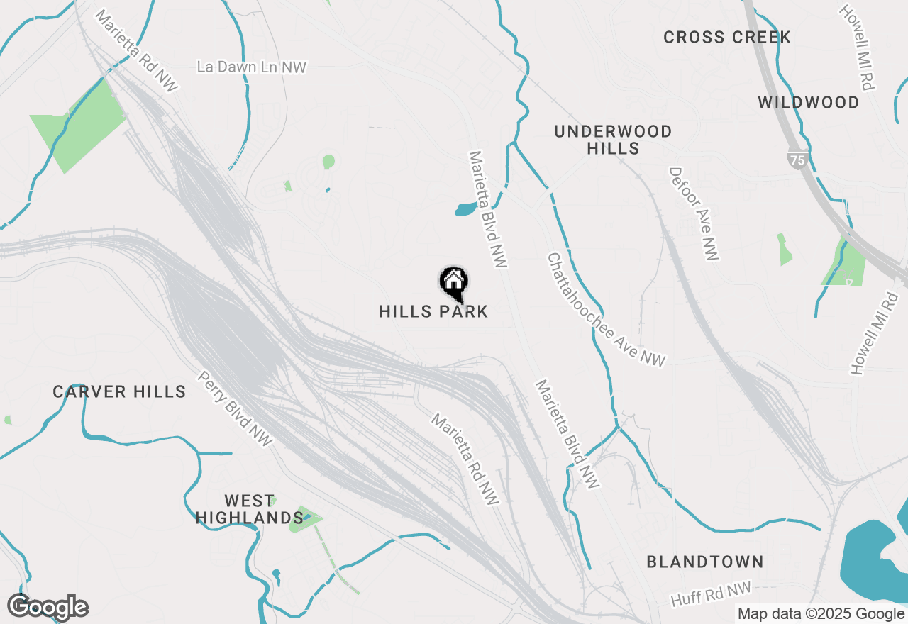 Map of 1763 Wenlock Avenue Nw, Atlanta, GA 30318