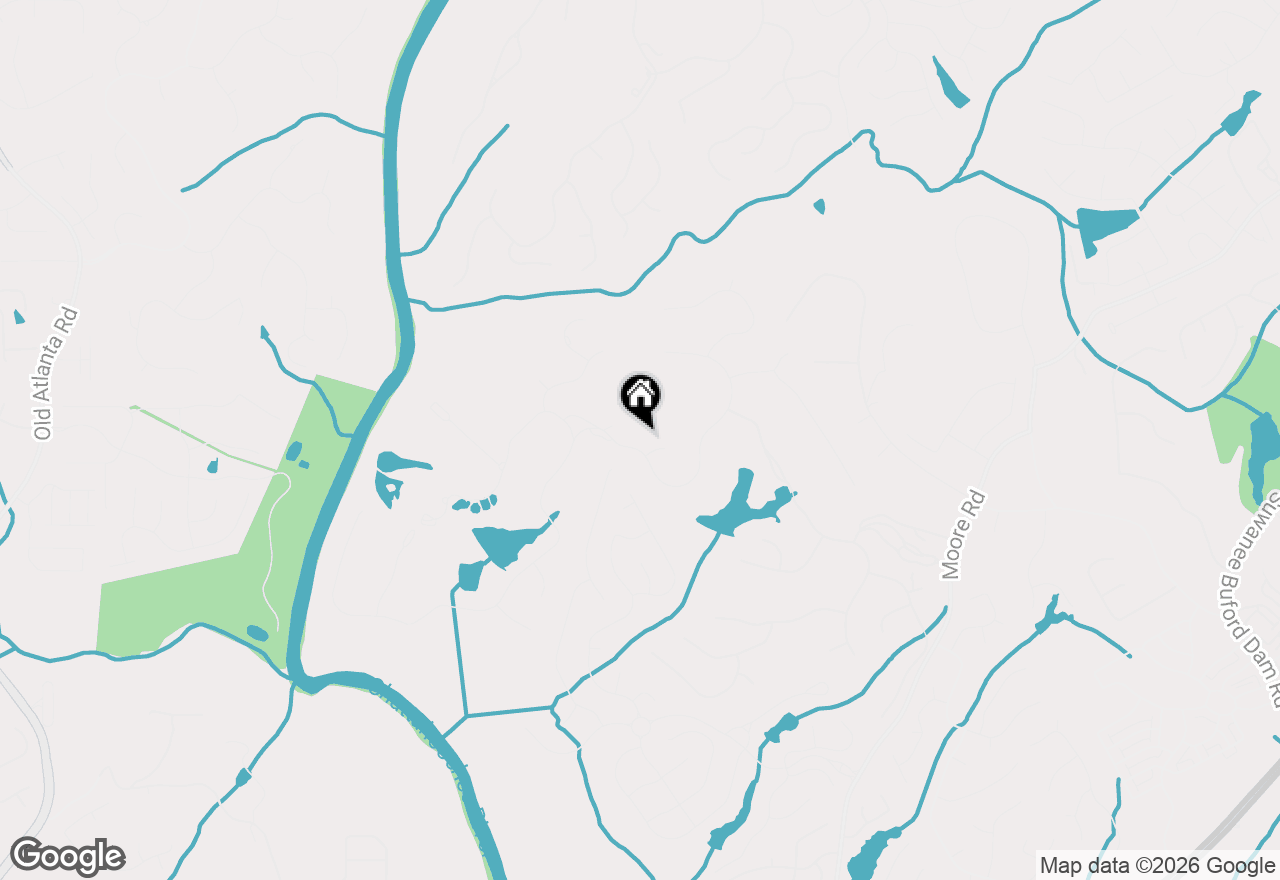 Map of 929 Middle Fork Trail, Suwanee, GA 30024