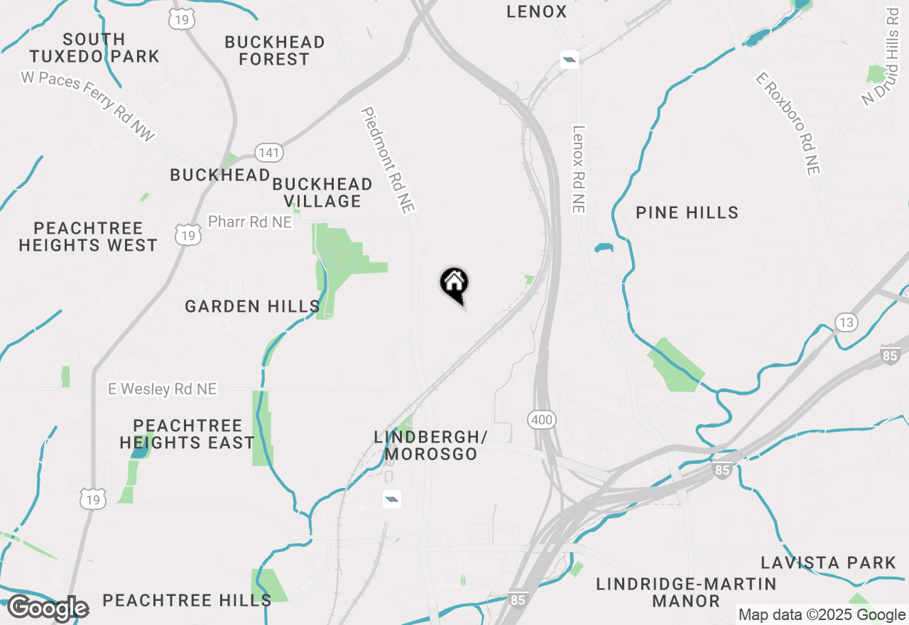 Map of 646 Darlington Circle Ne, Atlanta, GA 30305