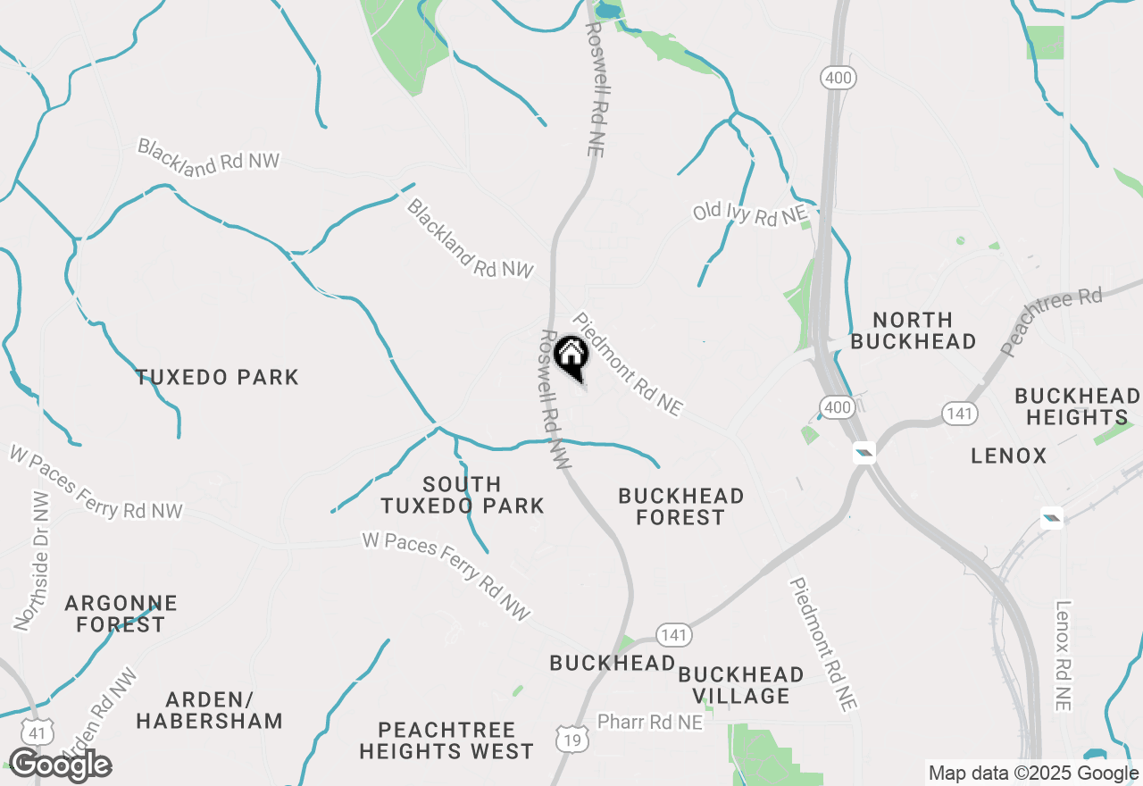 Map of 3479 Landen Pine Court Ne, Atlanta, GA 30305