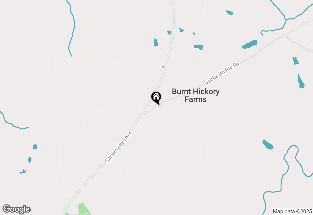 Map of 202 Dabbs Bridge Road, Dallas, GA 30132