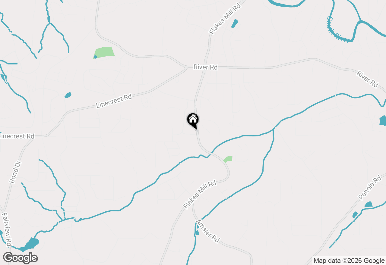 Map of 3736 Busker Mill Lane, Ellenwood, GA 30294