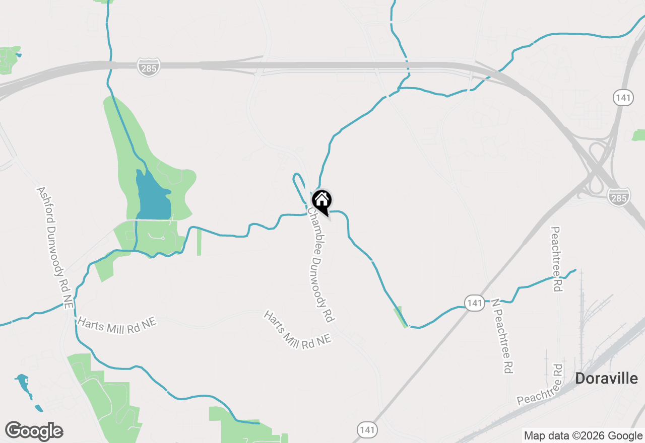 Map of 1935 Repose Drive, Chamblee, GA 30341