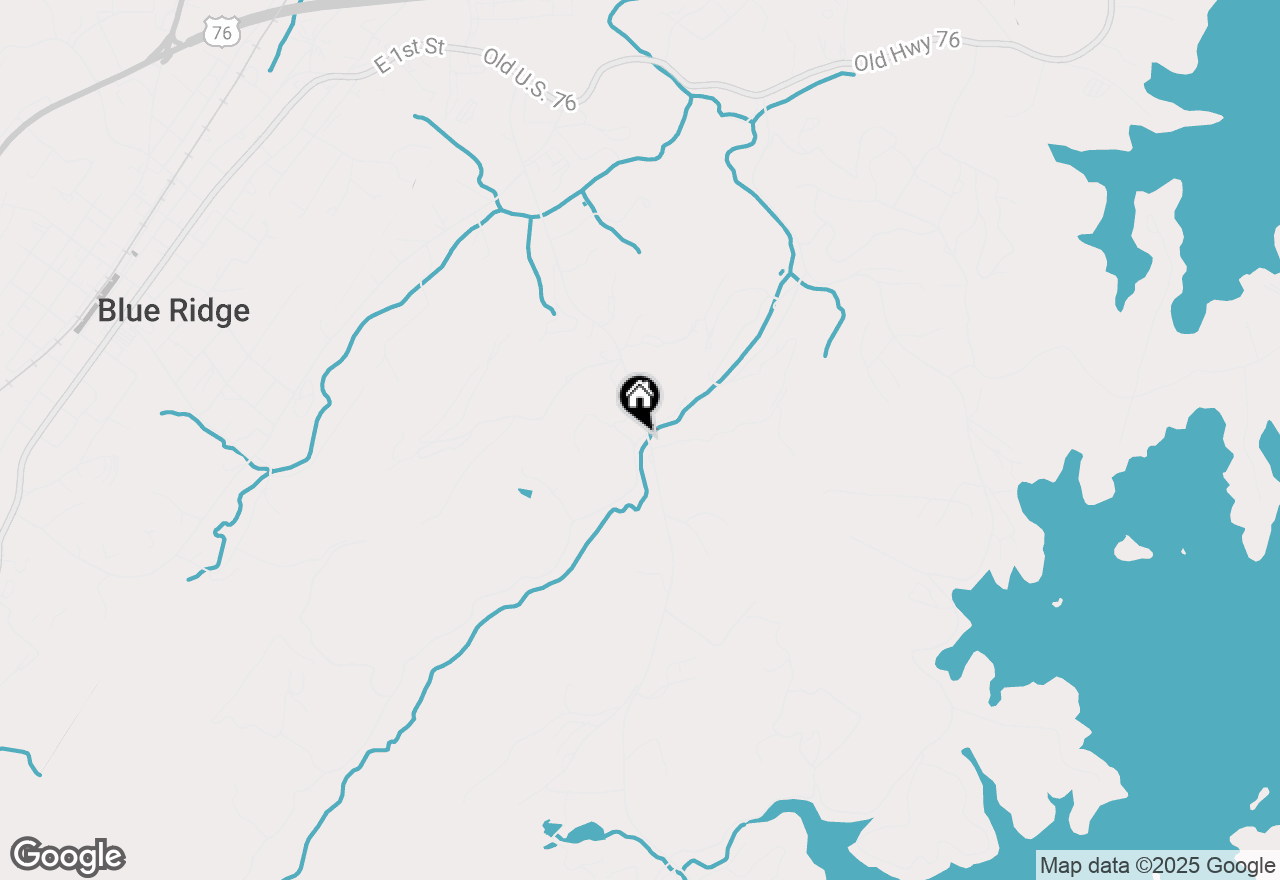 Map of 34.56 AC Weaver Creek Road, Blue Ridge, GA 30513