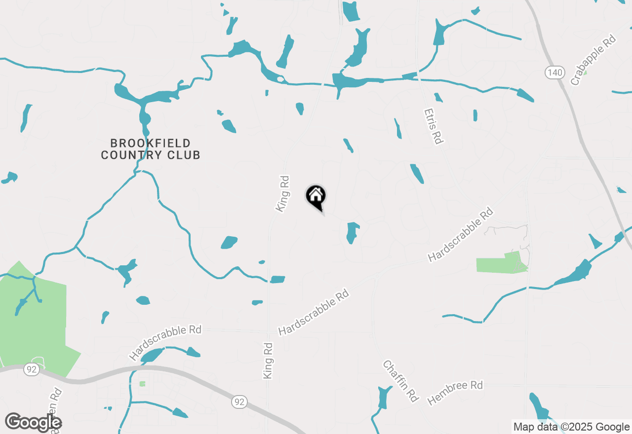 Map of 610 Wexford Close, Roswell, GA 30075