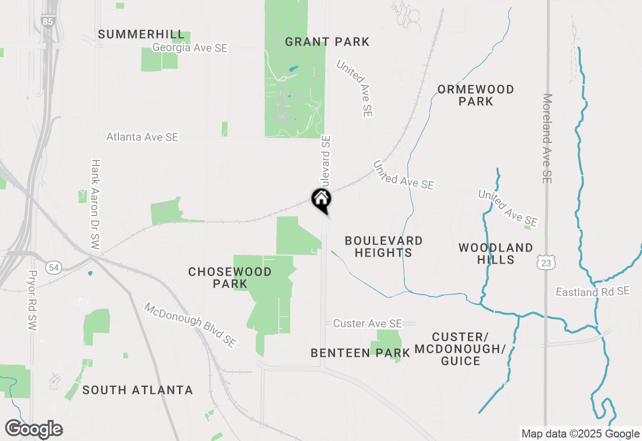 Map of 1099 Boulevard Se #2103, Atlanta, GA 30312