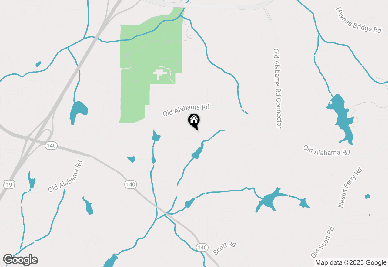 Map of 985 Lake Haven Court, Roswell, GA 30076