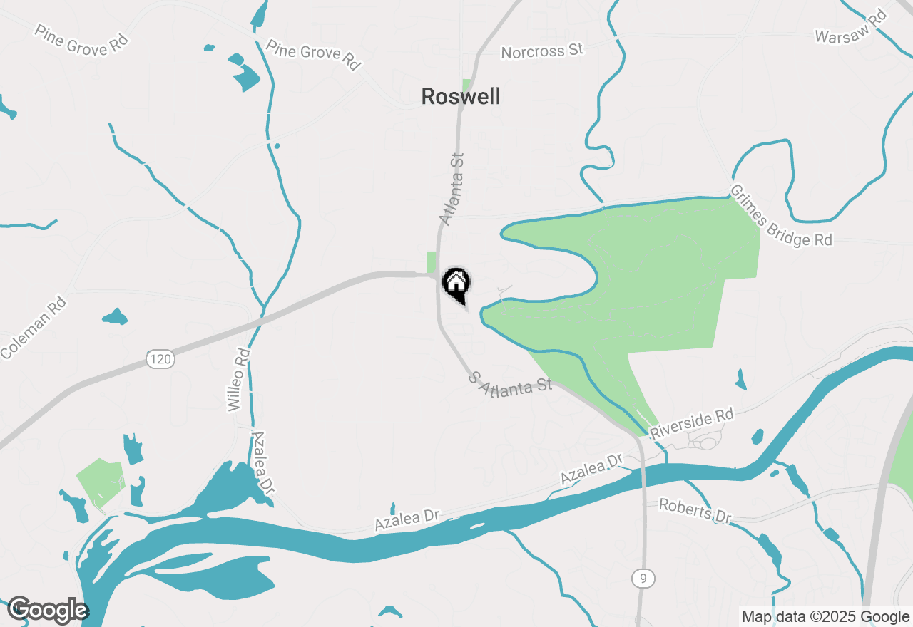 Map of 234 Vickery Falls Drive, Roswell, GA 30075