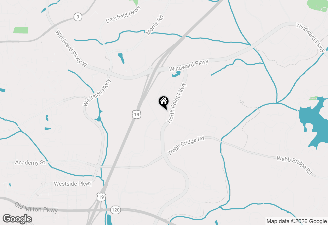 Map of 935 Catamaran Court, Alpharetta, GA 30005