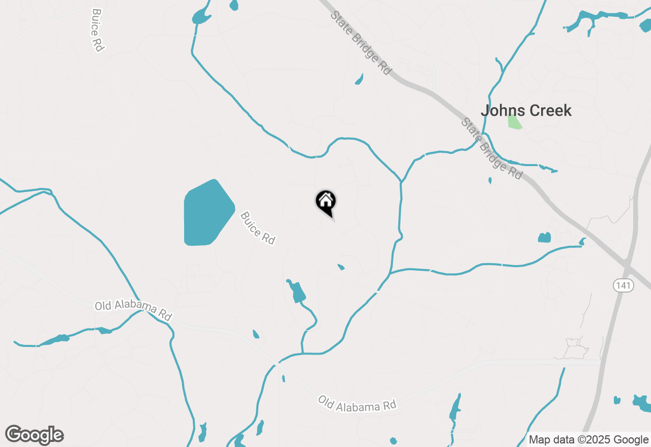 Map of 9845 Hunt Club Way, Johns Creek, GA 30022