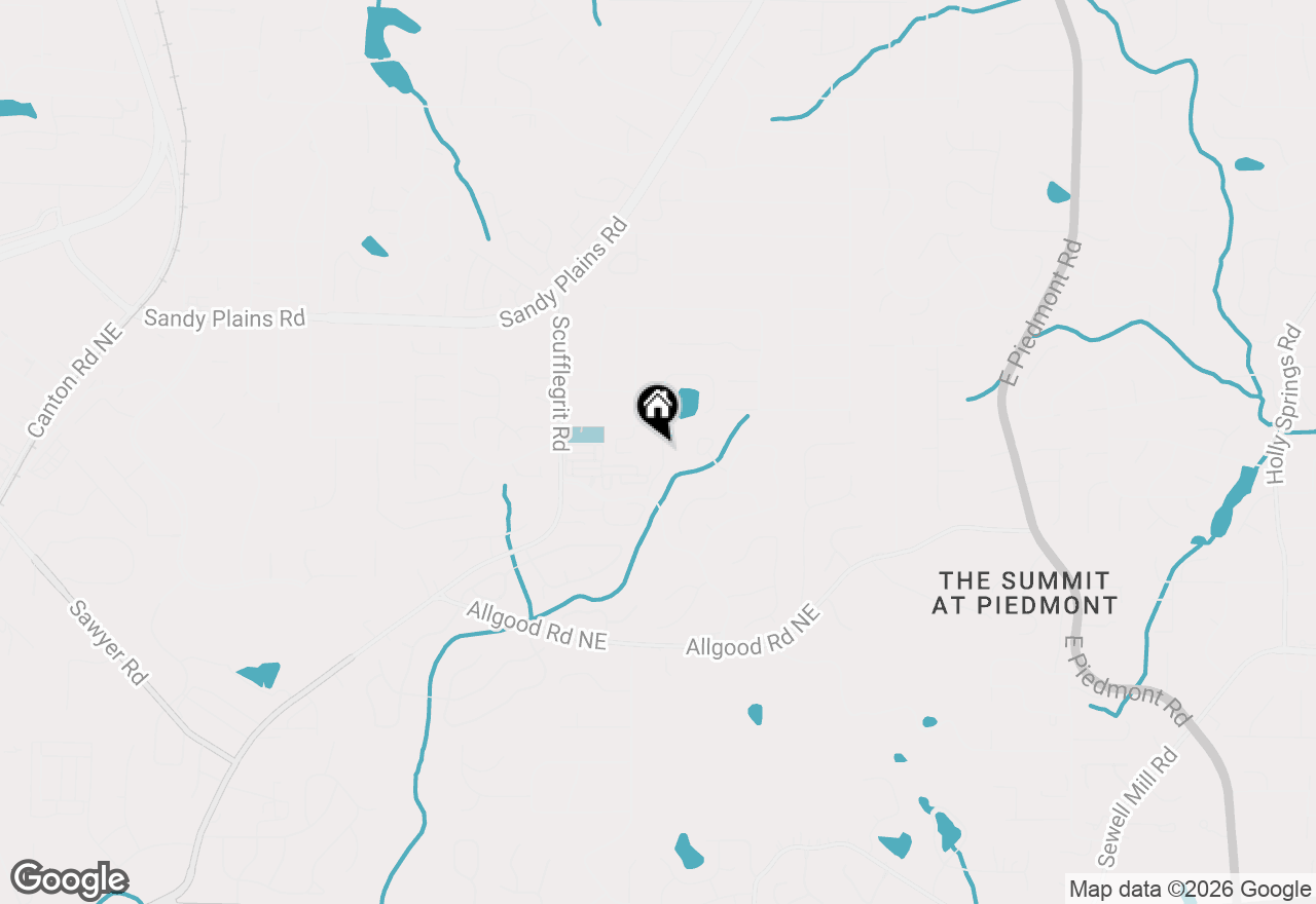 Map of 1621 Warsaw Pointe Ne, Marietta, GA 30062