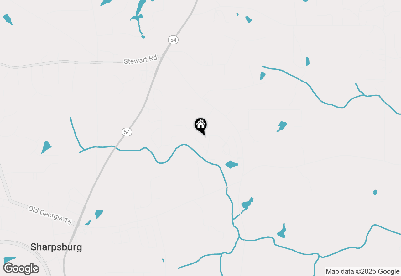 Map of 40 Long Branch Trail, Sharpsburg, GA 30277