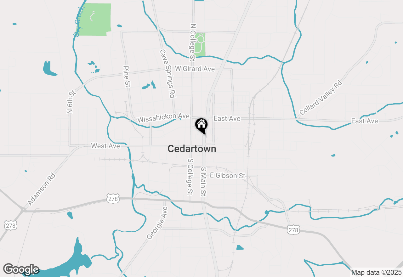 Map of 232 Main Street, Cedartown, GA 30125