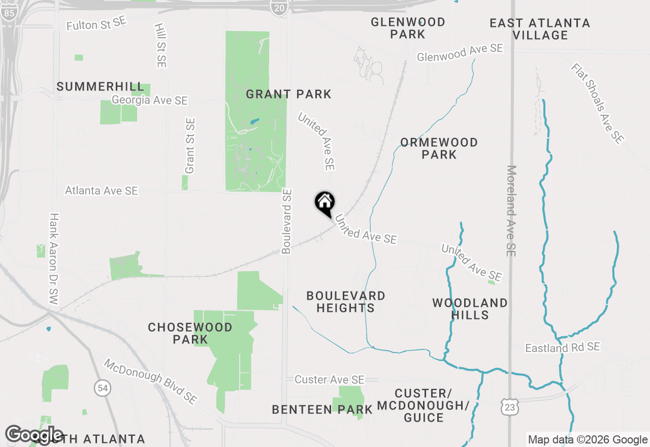 Map of 655 Mead Street #28, Atlanta, GA 30312