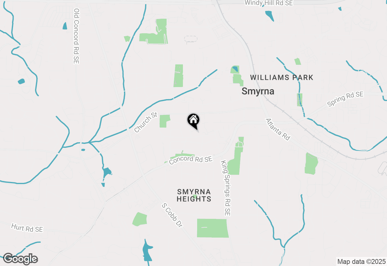 Map of 1000 Clifton Circle Se, Smyrna, GA 30080