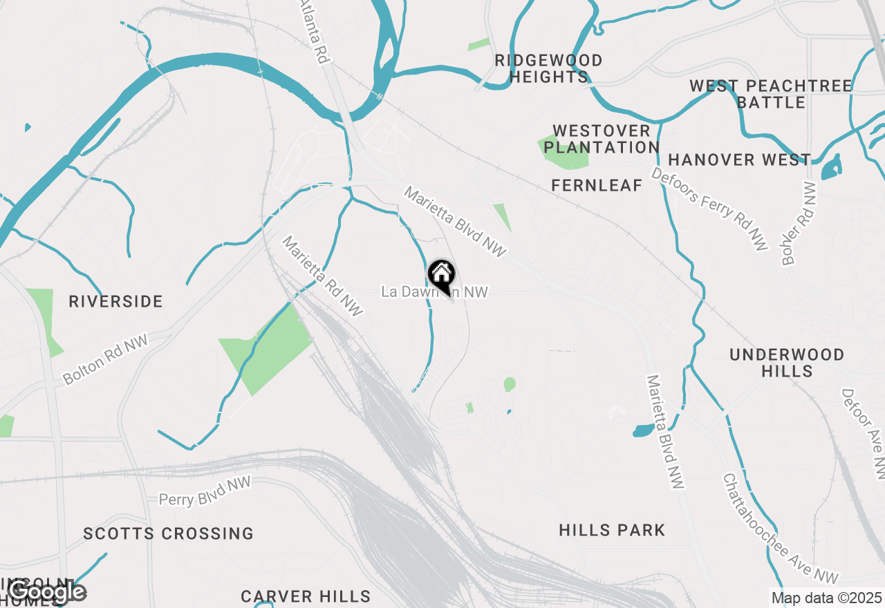 Map of 1967 Sumter Street Nw, Atlanta, GA 30318