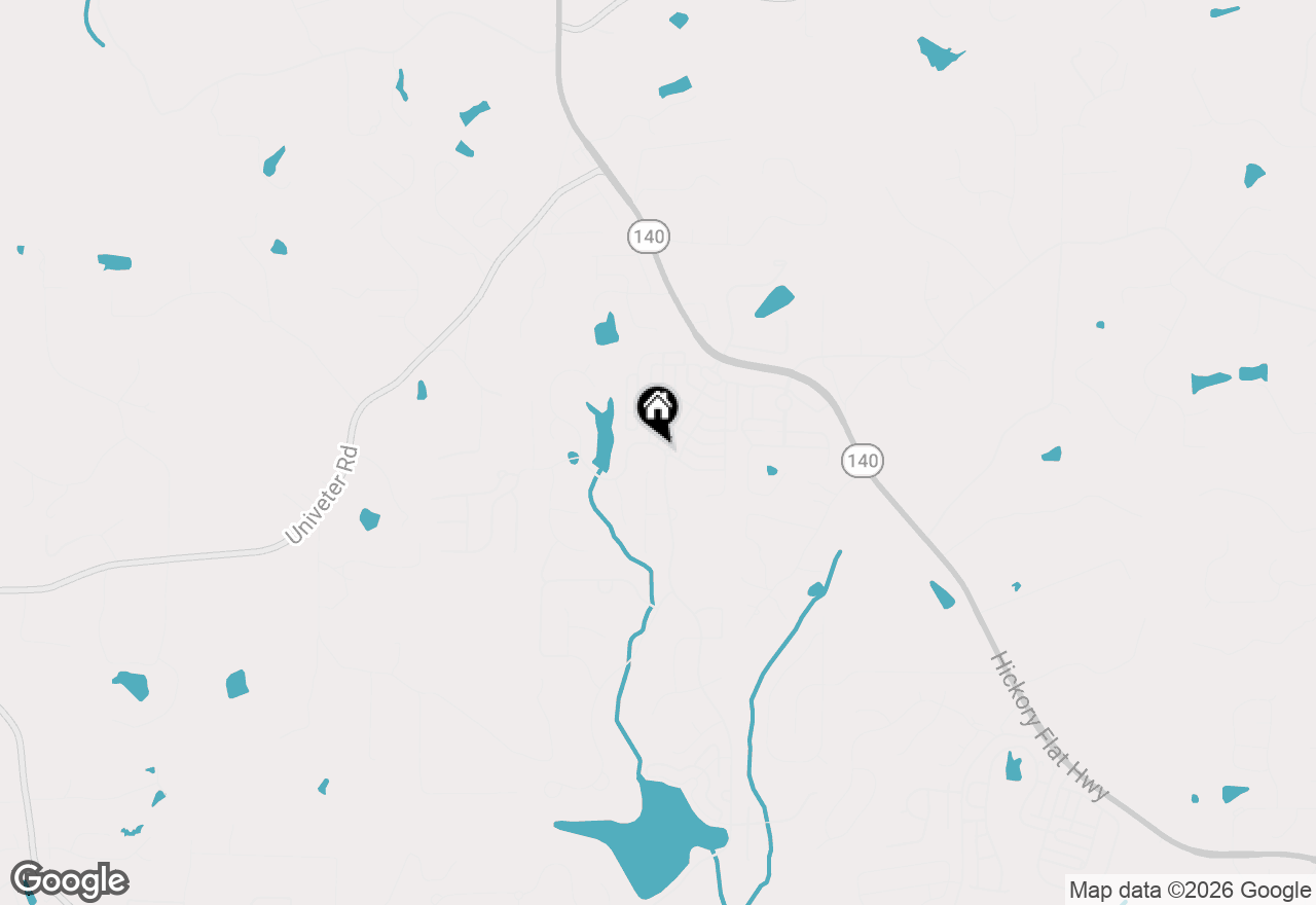 Map of 101 Lake Reserve Way, Canton, GA 30115