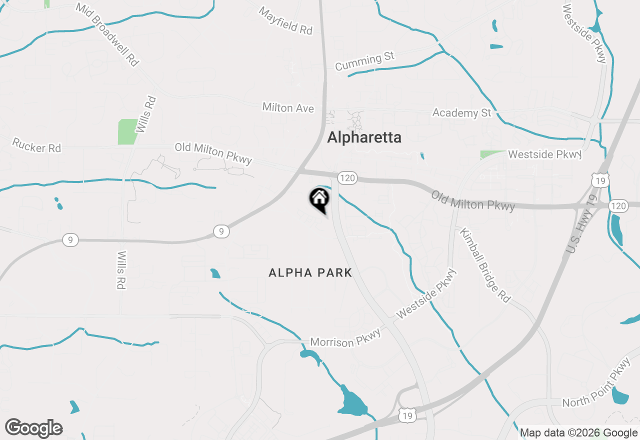 Map of 468 Burton Drive, Alpharetta, GA 30009
