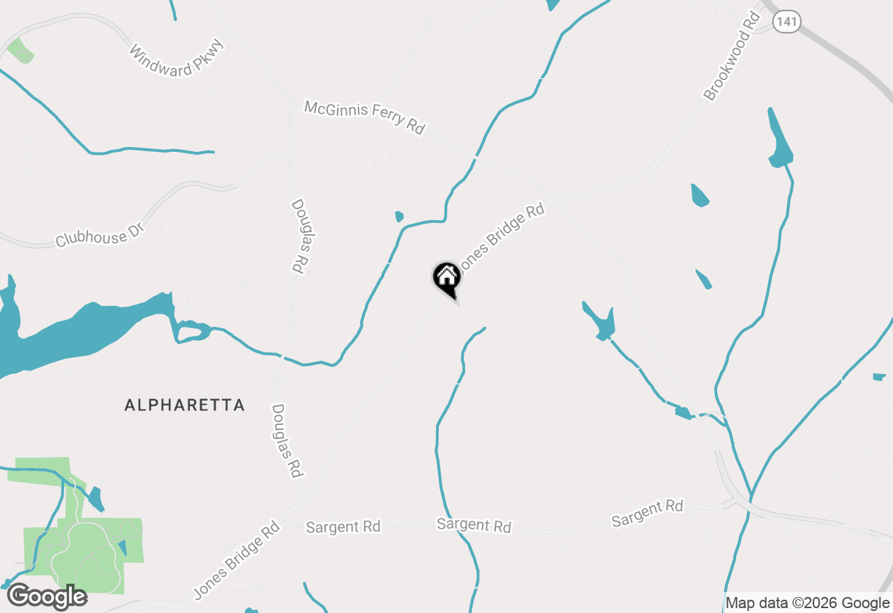 Map of 455 Willow Oak Terrace, Johns Creek, GA 30005