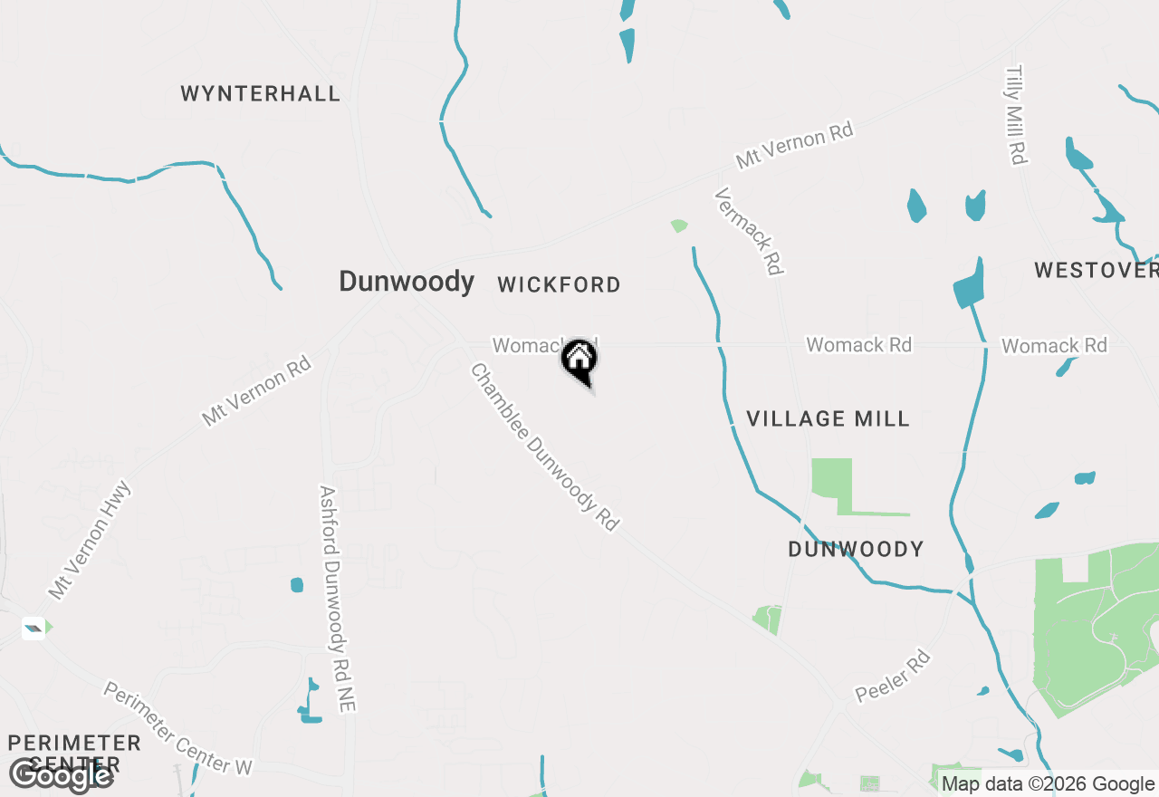 Map of (Address confidential), Atlanta, Georgia 30338