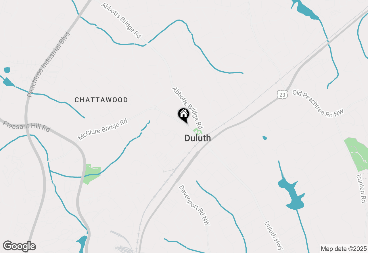 Map of 3607 W Lawrenceville Street, Duluth, GA 30096