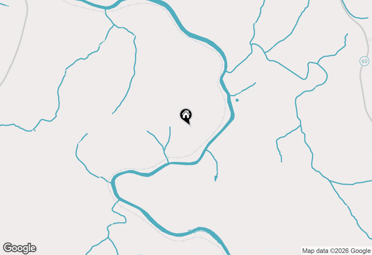 Map of 14 Riverbend Manor, Blue Ridge, GA 30513