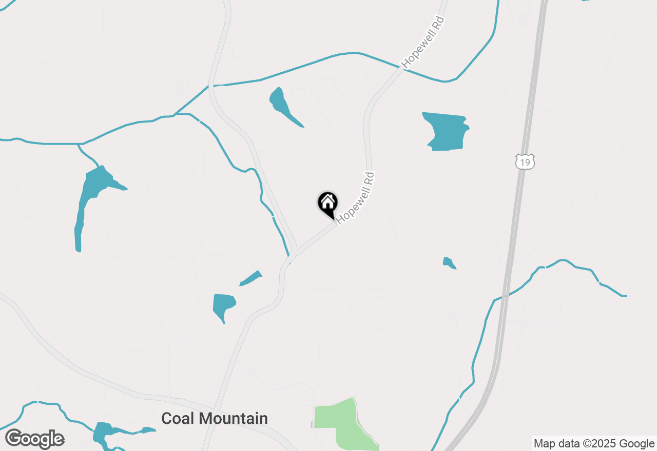 Map of 4125 Hopewell Road, Cumming, GA 30028