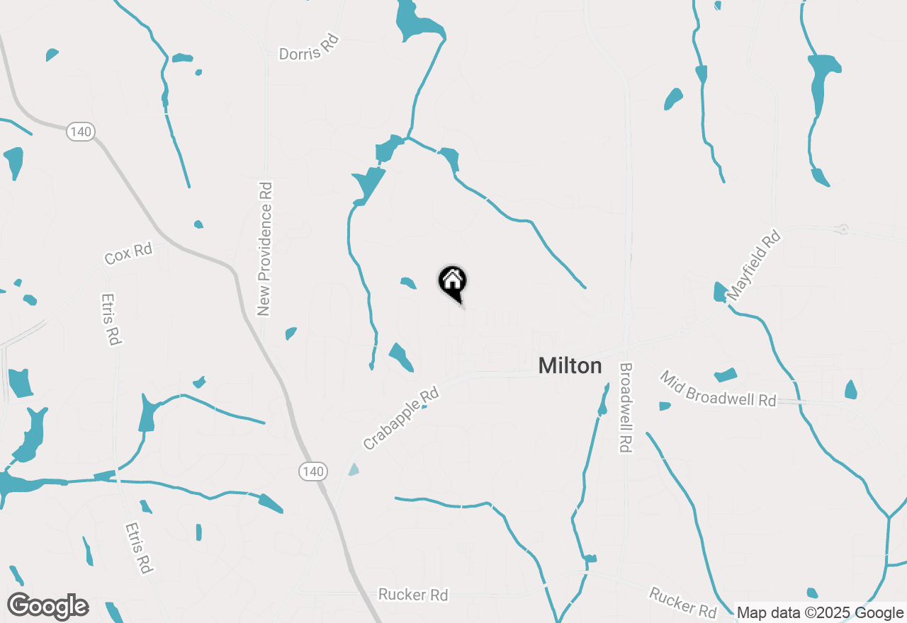 Map of 2145 Sauls Place, Milton, GA 30004