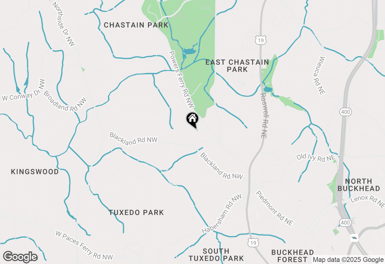 Map of 100 Tuxedo Terrace Nw, Atlanta, GA 30342