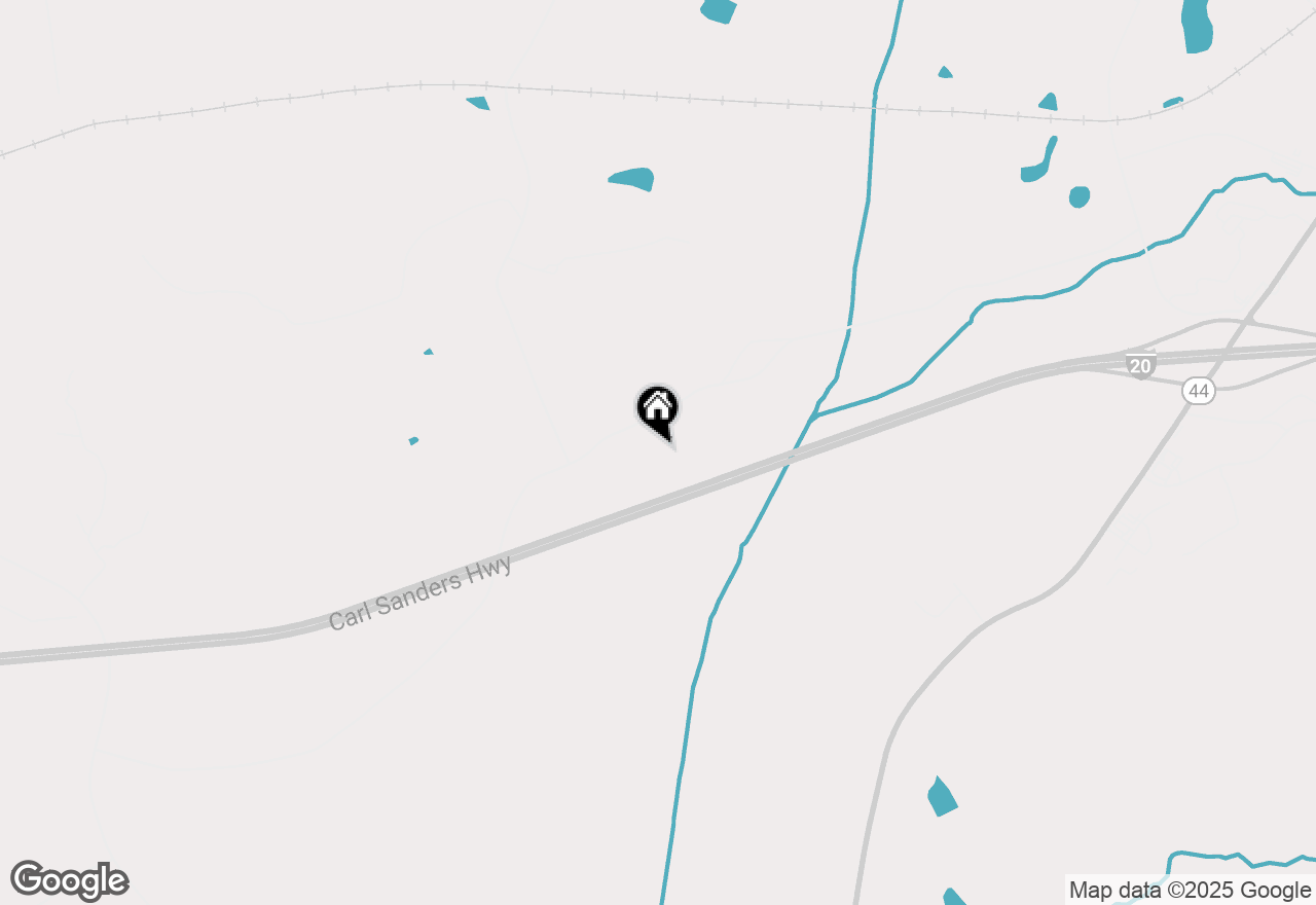 Map of 1720 Stagecoach Road, Greensboro, GA 30642