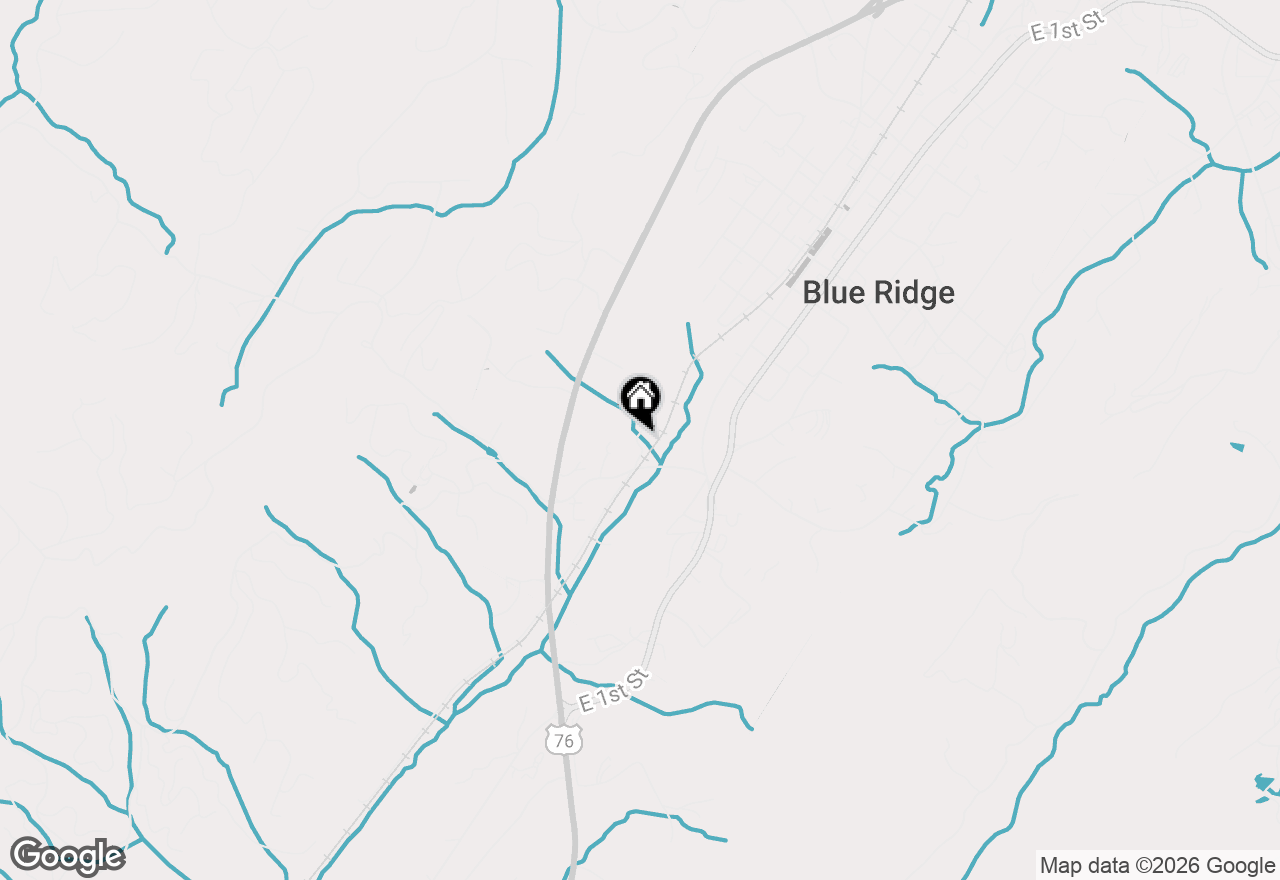 Map of 81 Doxol Street, Blue Ridge, GA 30513