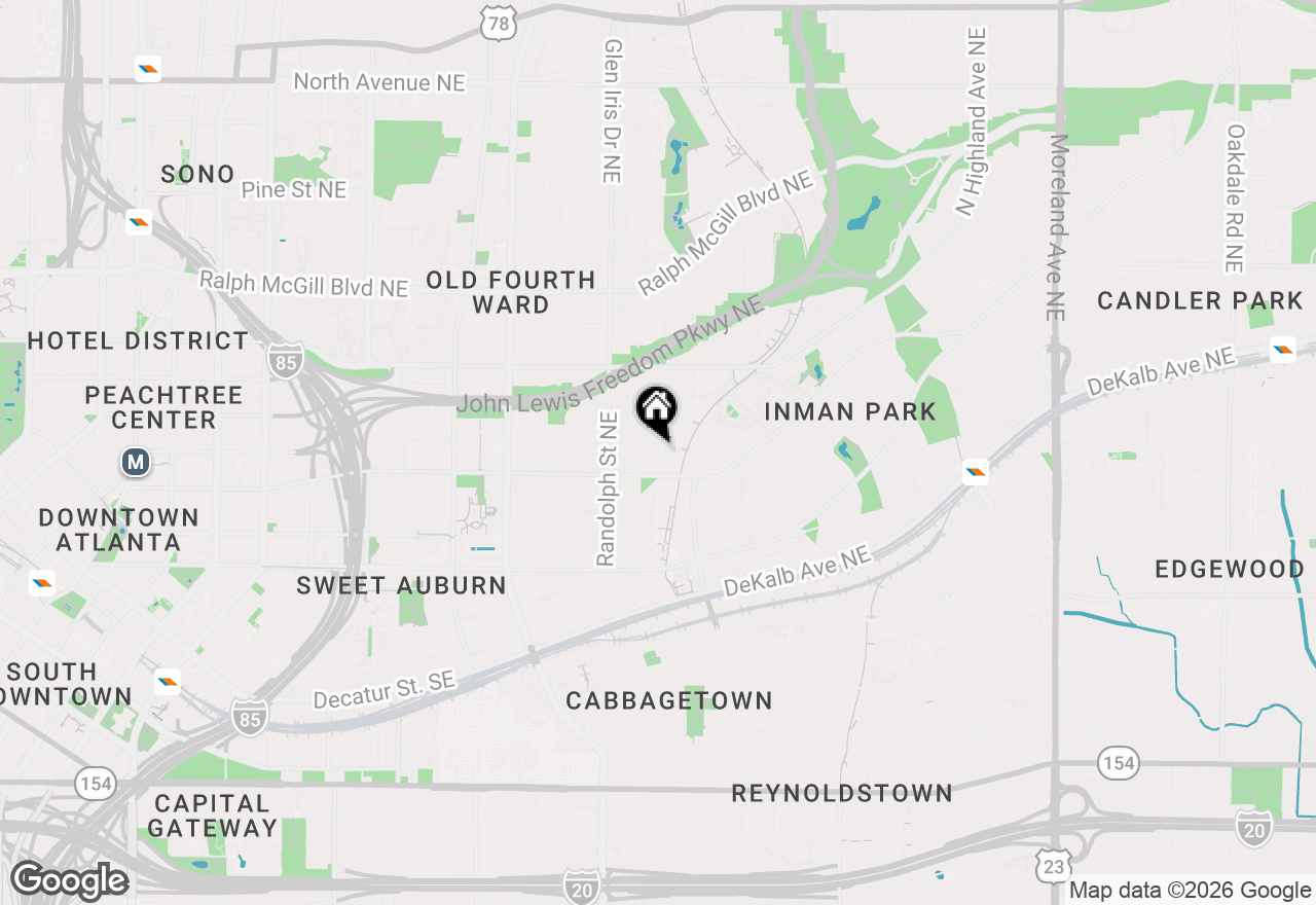 Map of 655 Mcgruder Street Ne, Atlanta, GA 30312