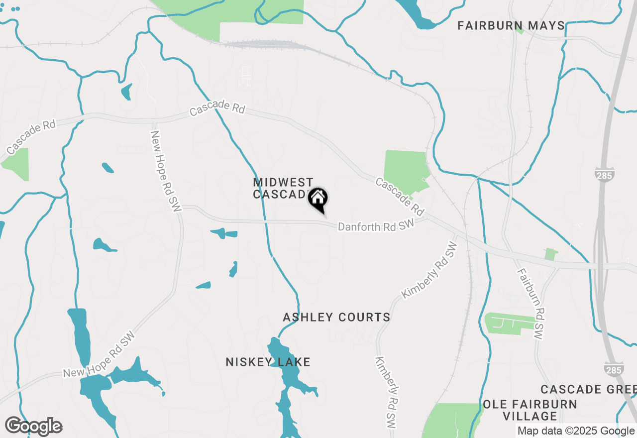 Map of 4217 Danforth Road Sw, Atlanta, GA 30331