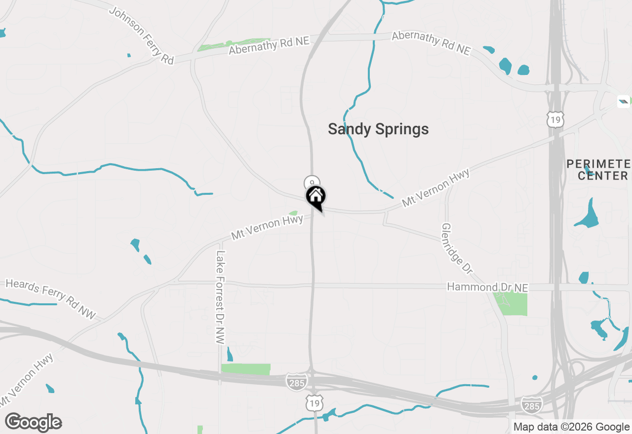 Map of 251 Mount Vernon Highway Ne, Atlanta, GA 30328