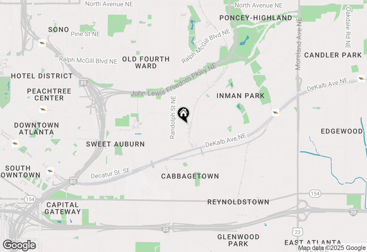 Map of 659 Auburn Avenue Ne #261, Atlanta, GA 30312