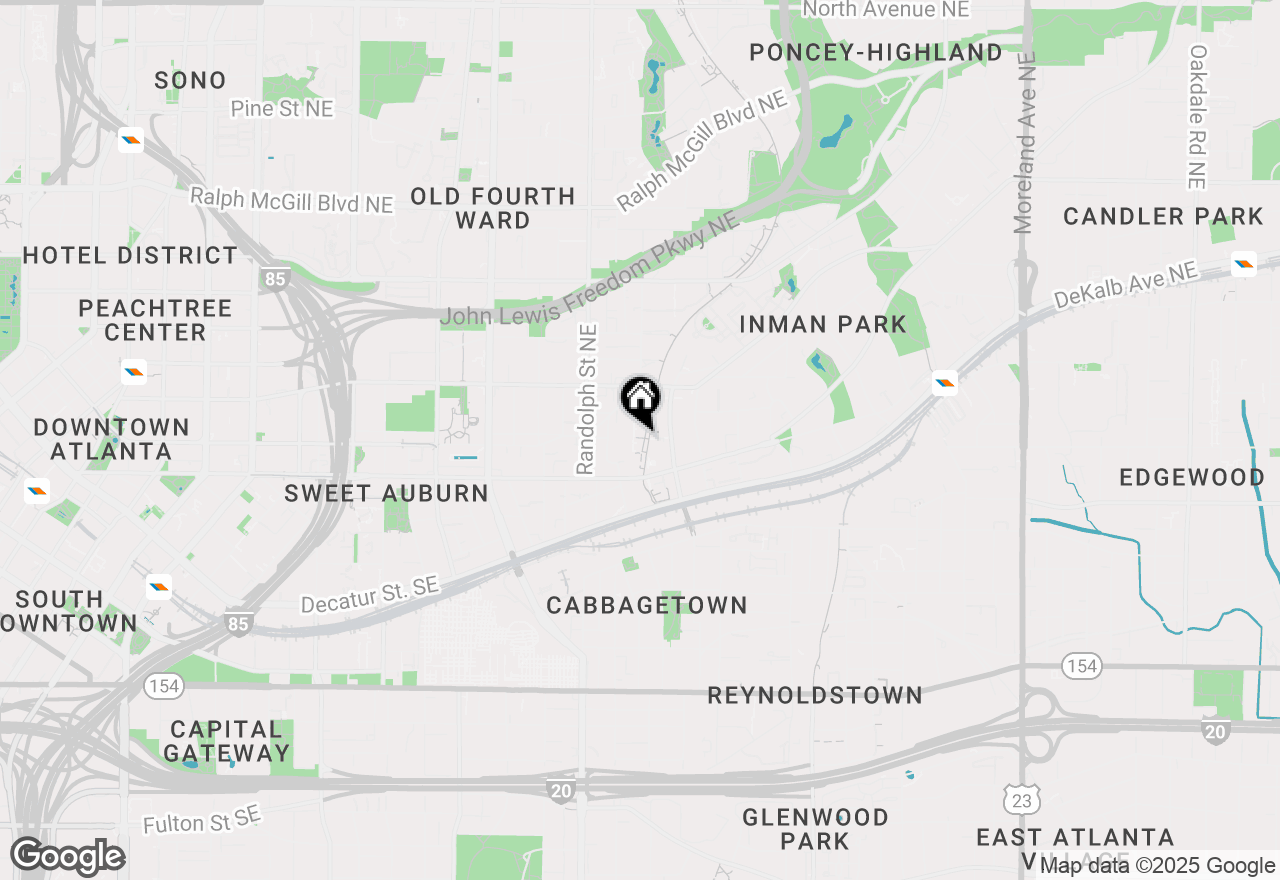 Map of 661 Auburn Avenue Ne #10, Atlanta, GA 30312