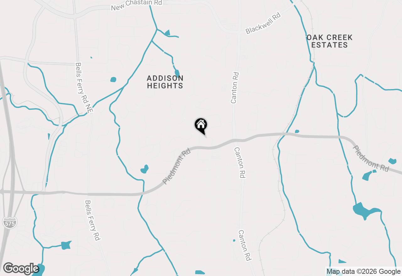 Map of 2850 Seagrave Way, Marietta, GA 30066