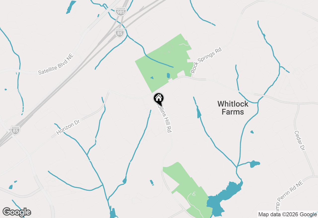 Map of 2743 Hallwood Lane, Suwanee, GA 30024