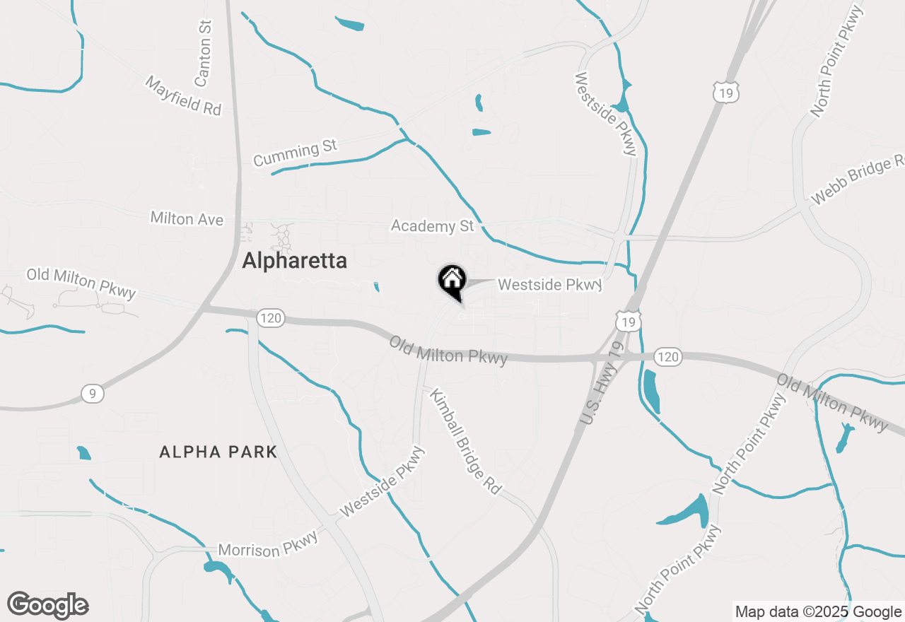 Map of 132 Grand Crescent, Alpharetta, GA 30009
