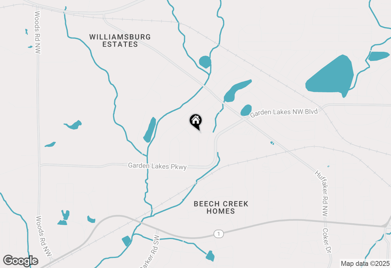 Map of 121 Windwood Way Nw, Rome, GA 30165
