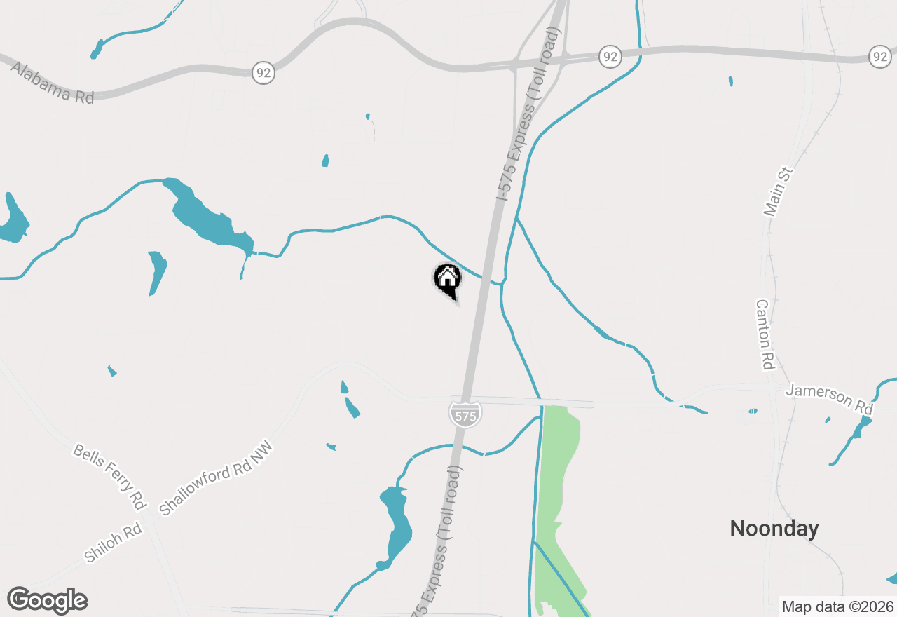 Map of 5014 Ridgewald Court Ne, Kennesaw, GA 30144