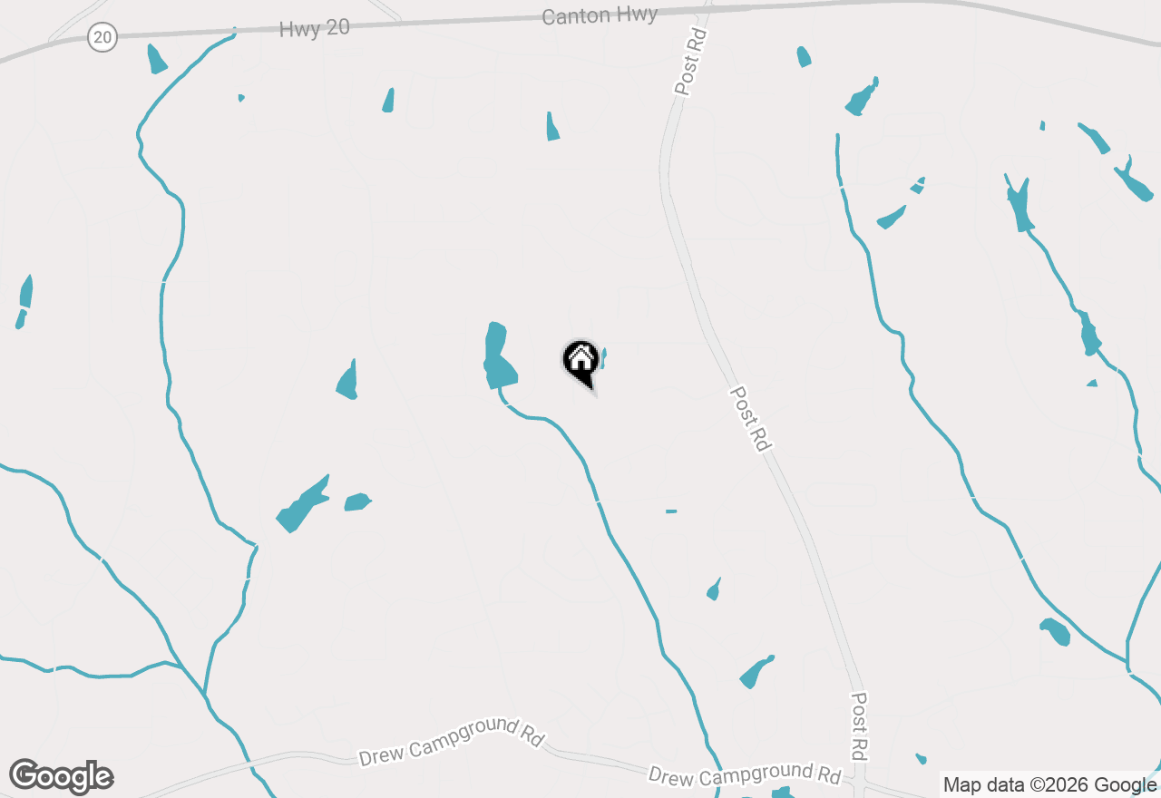Map of 4330 Manor Creek Drive, Cumming, GA 30040