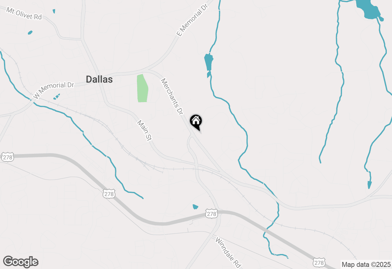 Map of 72 Hampton Terrace, Dallas, GA 30157