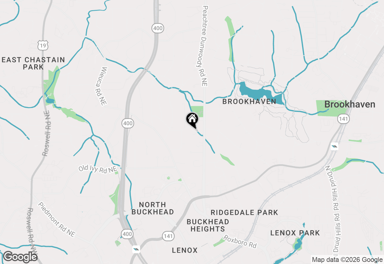 Map of 859 Stovall Boulevard Ne, Atlanta, GA 30342