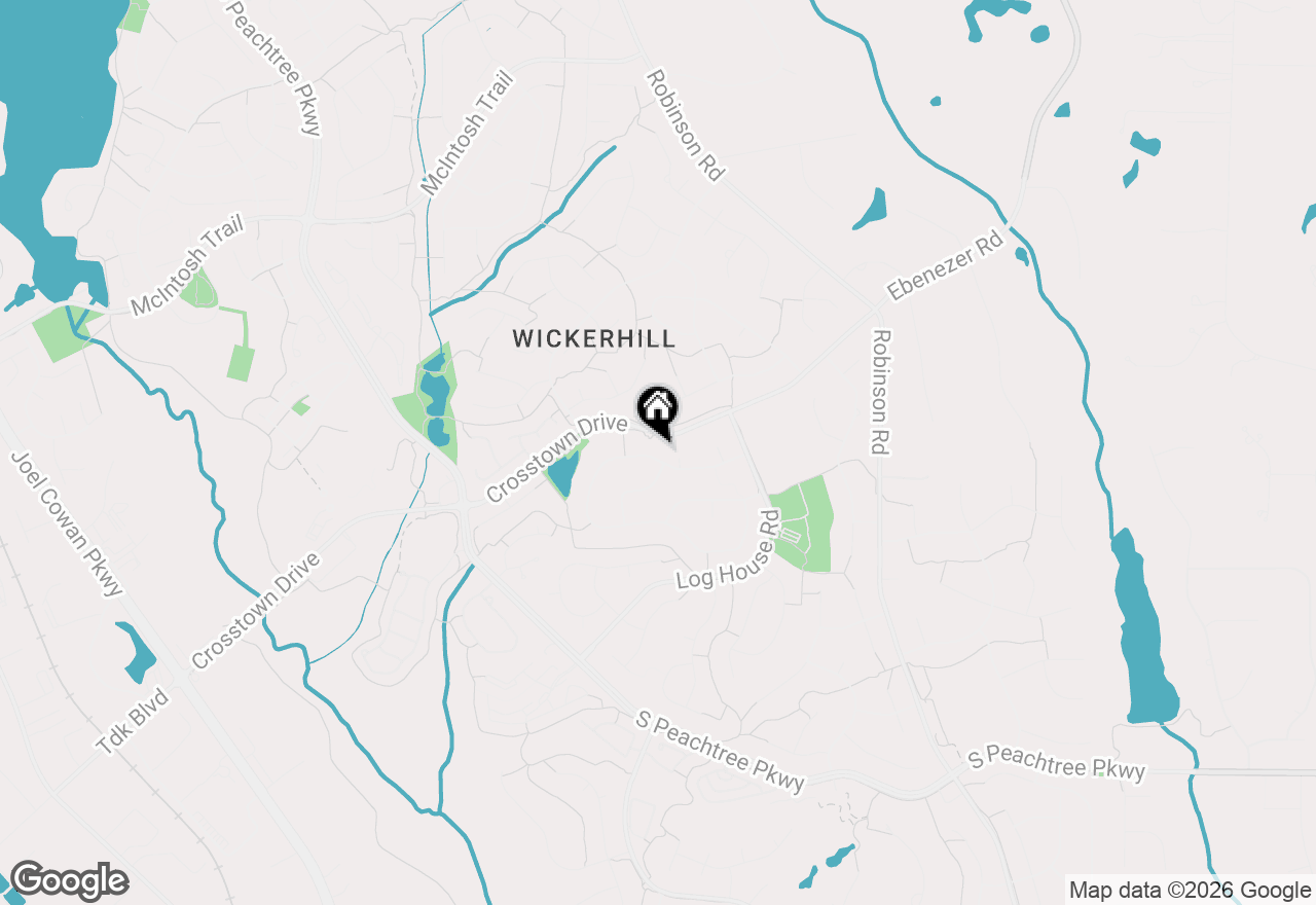 Map of 193 Rockspray Ridge, Peachtree City, GA 30269