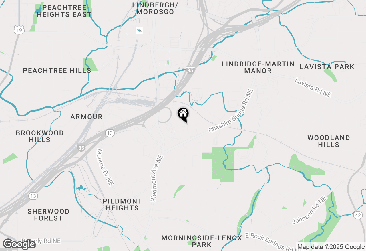 Map of 2061 Telfair Circle Ne, Atlanta, GA 30324