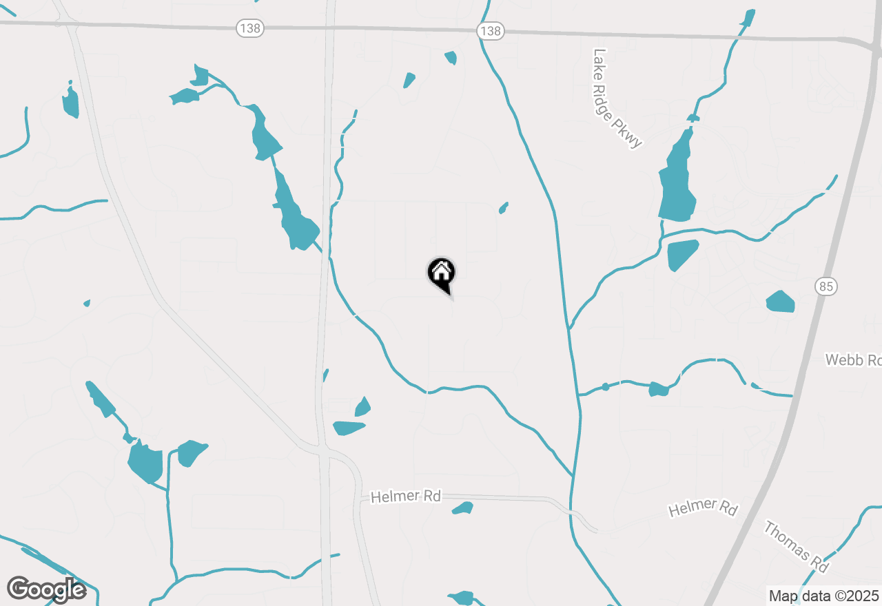 Map of 105 Robinwood Court, Fayetteville, GA 30214