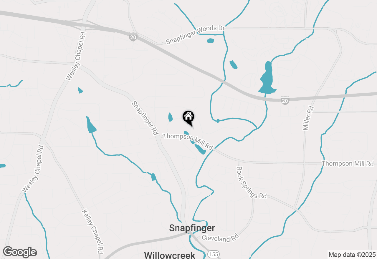 Map of 2963 Thompson Circle, Decatur, GA 30034