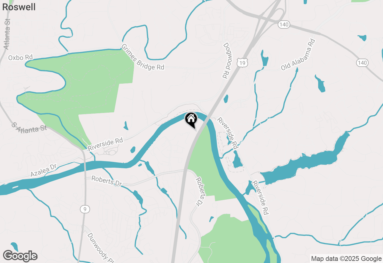 Map of 2104 Queen Anne Court, Sandy Springs, GA 30350