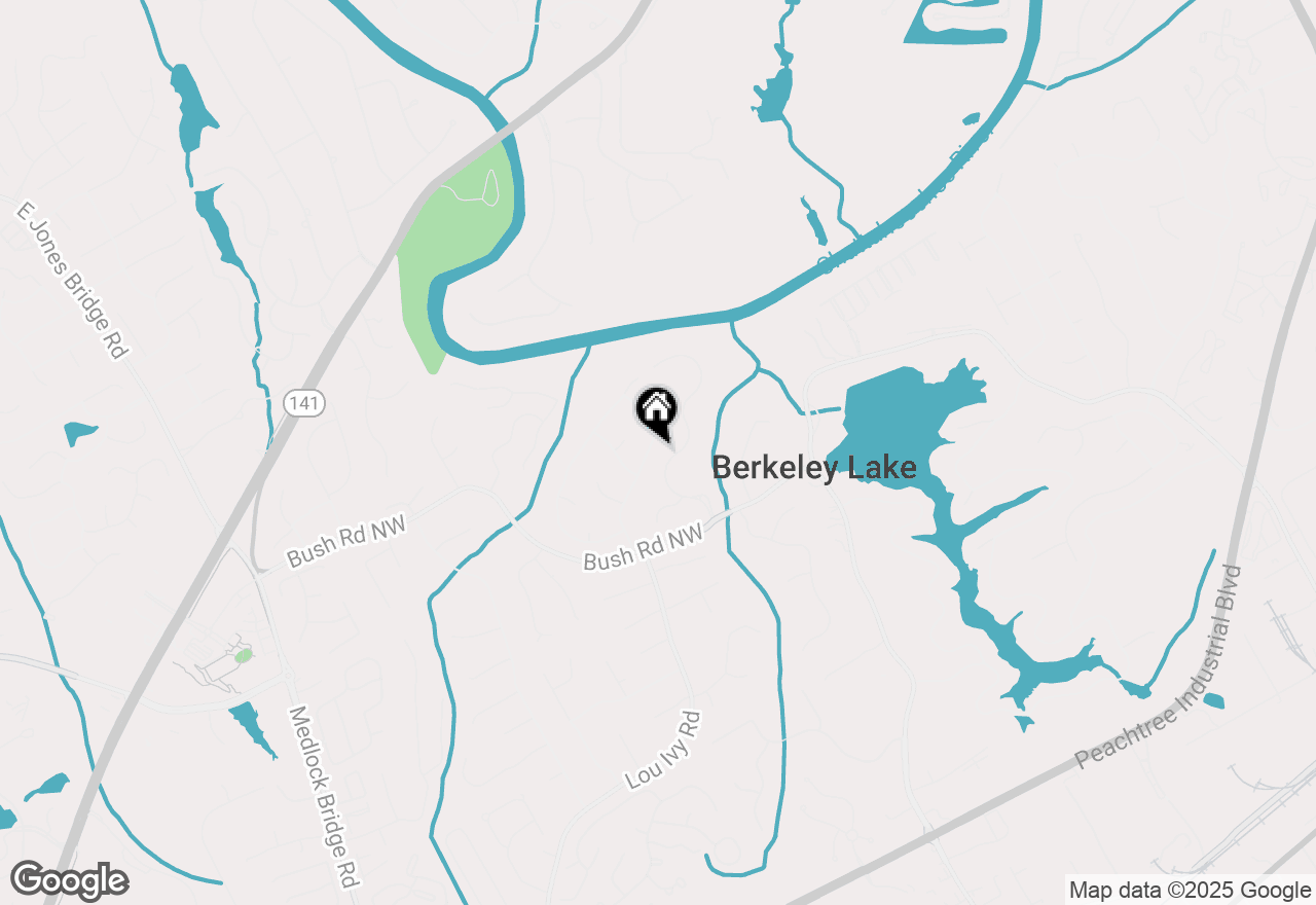 Map of 3797 Foxwood Road, Peachtree Corners, GA 30096